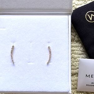 Mejuri climbing earrings